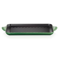 Le Creuset 32cm Cast Iron Rectangular Grill with Bamboo Handle – Durable Cookware | Keans Claremorris