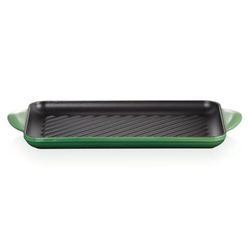 Le Creuset 32cm Cast Iron Rectangular Grill with Bamboo Handle – Durable Cookware | Keans Claremorris