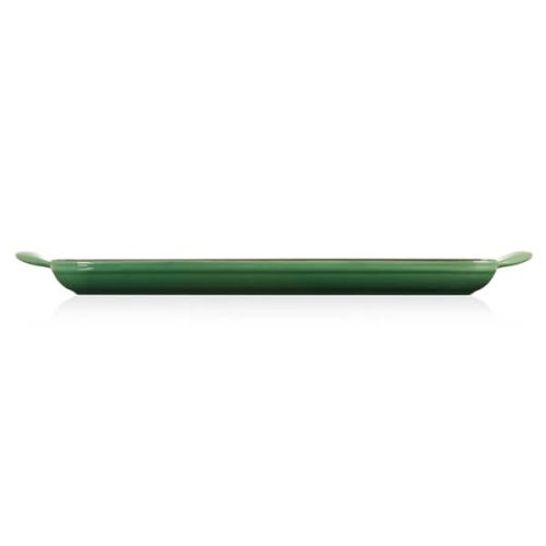 Le Creuset 32cm Cast Iron Rectangular Grill Pan with Bamboo Handle – Durable, Stylish Cookware | Keans Claremorris