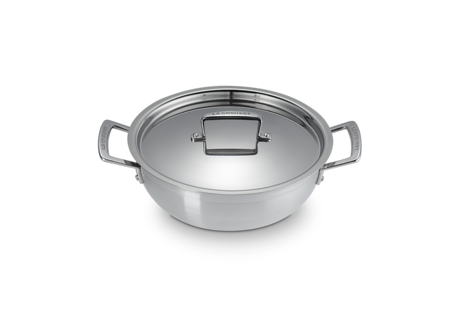 Le Creuset 3-Ply Stainless Steel Non-Stick Cooking Pot - Image 2