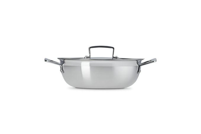 Le Creuset 3-Ply Stainless Steel Non-Stick Cooking Pot - Image 3