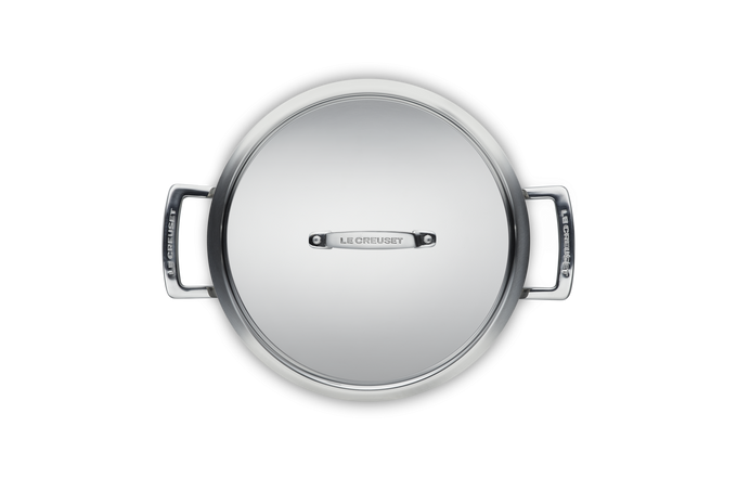 Le Creuset 3-Ply Stainless Steel Non-Stick Cooking Pot - Image 4