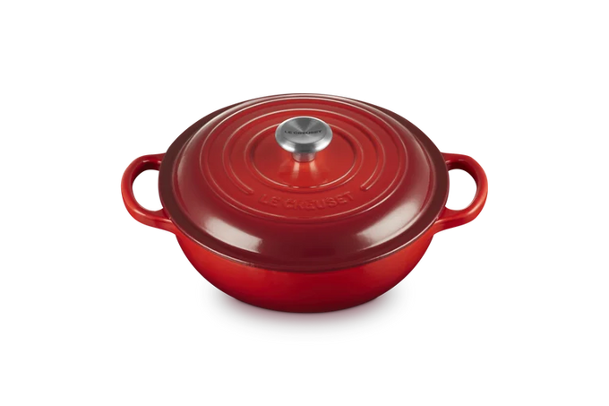 Signature Round Stew Pot 22cm Cerise - Image 2