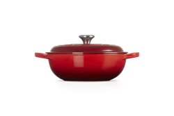 Signature Round Stew Pot 22cm Cerise