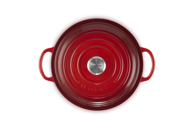 Signature Round Stew Pot 22cm Cerise - Image 4
