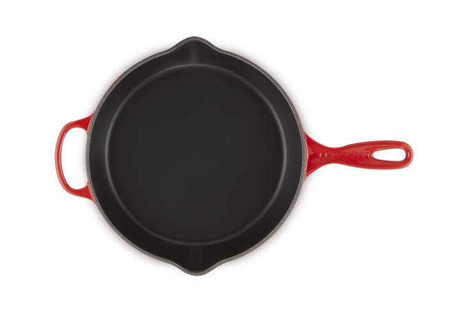 Le Creuset 26cm Signature Deep Skillet Cerise - Image 4