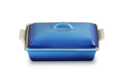 Le Creuset 33cm Rectangular Dish w/lid Azure