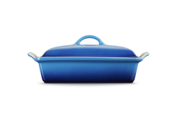 Le Creuset 33cm Rectangular Dish w/lid Azure