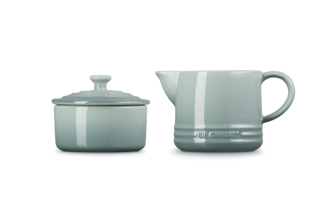 Le Creuset 300ml Milk & 250ml Sugar Set Sea Salt - Image 3