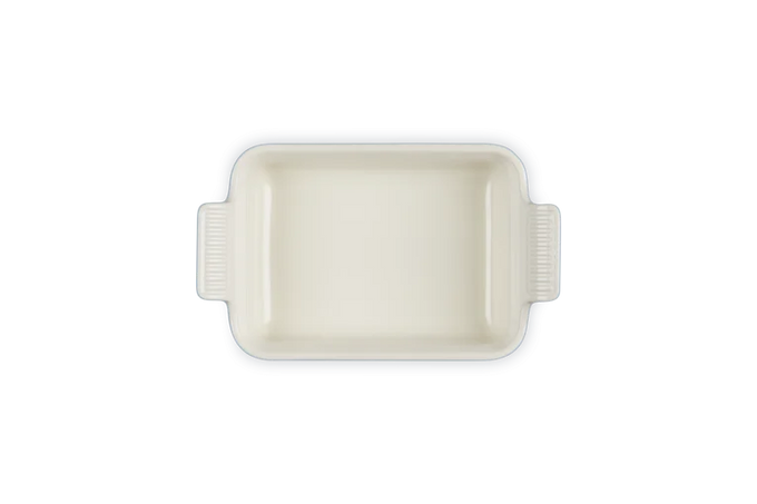 Le Creuset Stoneware Heritage Rectangular Dish 19cm Chambray - Image 4