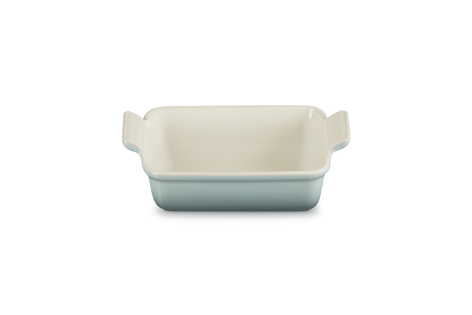 Le Creuset Stoneware Heritage Rectangular Dish 19cm Sea Salt - Image 2