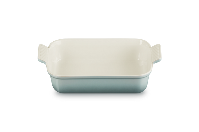 Le Creuset Stoneware Heritage Rectangular Dish 26cm Sea Salt - Image 2