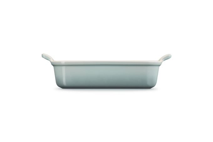 Le Creuset Stoneware Heritage Rectangular Dish 26cm Sea Salt - Image 3