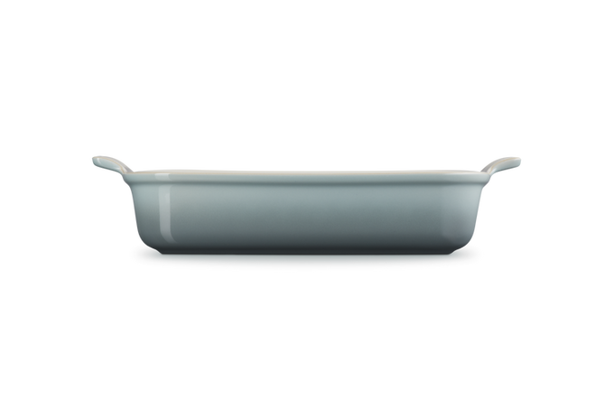 Le Creuset Stoneware Heritage Rectangular Dish 32cm Sea Salt - Image 3