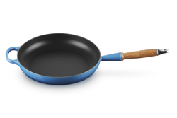 Le Creuset Signature Cast Iron Frying Pan 28cm Azure