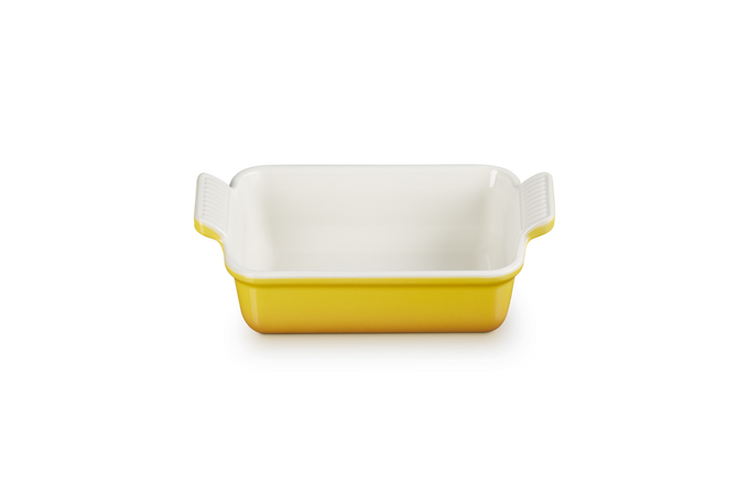 Le Creuset Stoneware Heritage Rectangular Dish 19cm Nectar - Image 2