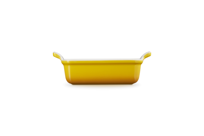 Le Creuset Stoneware Heritage Rectangular Dish 19cm Nectar - Image 3