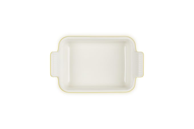 Le Creuset Stoneware Heritage Rectangular Dish 19cm Nectar - Image 4