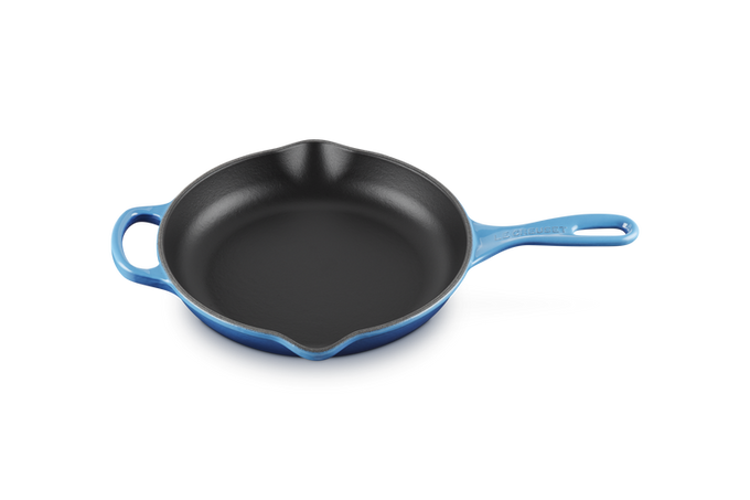 Le Creuset 23cm Signature Round Skillet Azure Blue - Image 2