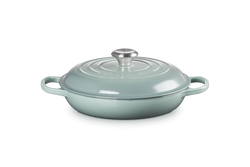 Le Creuset Signature Cast Iron Shallow Casserole 26cm Sea Salt Keans Claremorris
