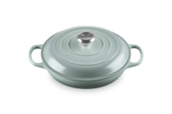 Le Creuset Signature Cast Iron Shallow Casserole 26cm Sea Salt