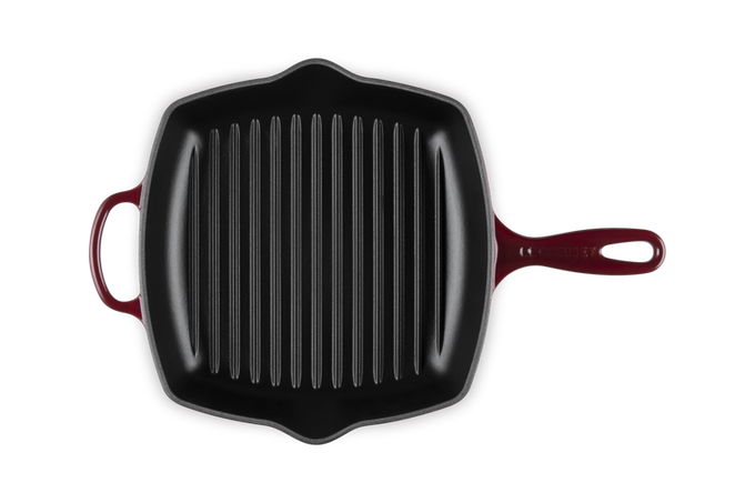 Le Creuset 26cm Square Grillit Garnet - Image 3