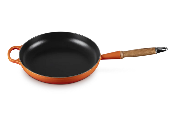 Le Creuset Signature Cast Iron Frying Pan 28cm Volcanic - Image 2