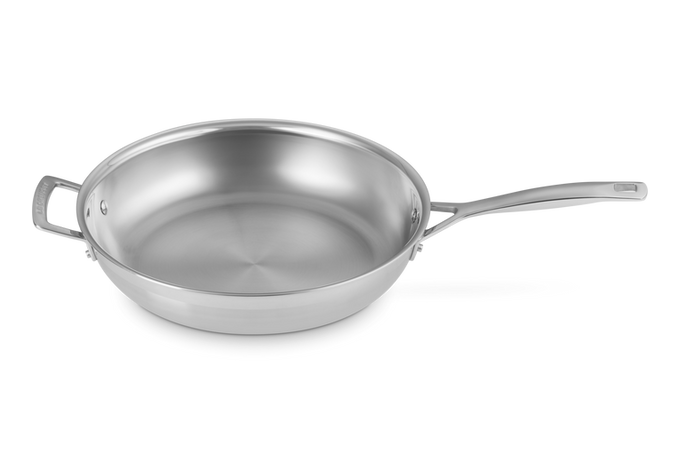 Le Creuset Classic 3-Ply Stainless Steel Frying Pan 30cm - Image 2