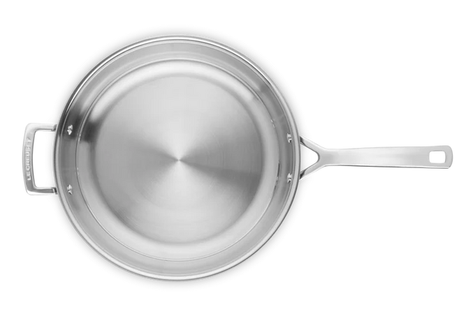 Le Creuset Classic 3-Ply Stainless Steel Frying Pan 30cm - Image 4