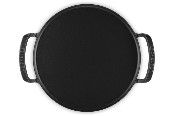 Cast Iron BBQ Outdoor Round Pizza Pan for even cooking, durable and perfect for grilling - Keans Claremorris