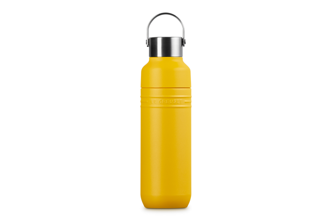 Le Creuset On The Go 1L Hydration Bottle, durable and stylish, available at Keans Claremorris.