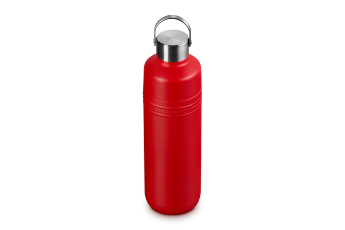 Le Creuset On The Go 1L Hydration Bottle, durable and stylish, available at Keans Claremorris.