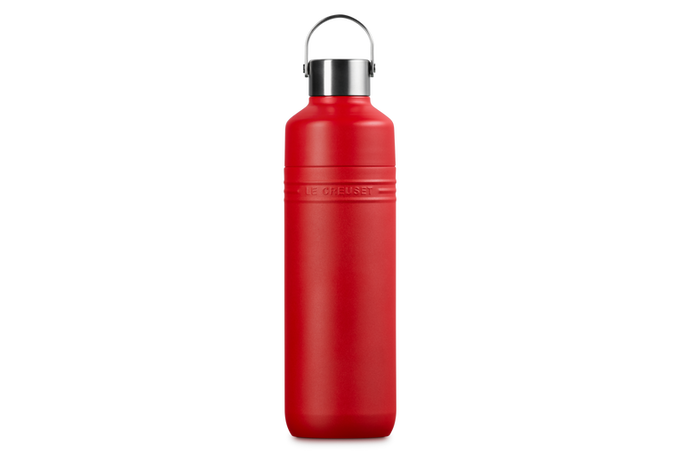 Le Creuset On The Go 1L Hydration Bottle, durable and stylish, available at Keans Claremorris.