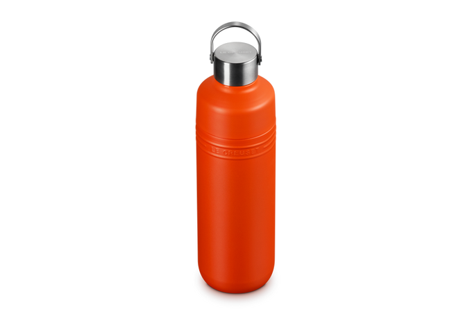 Le Creuset On The Go 1L Hydration Bottle, durable and stylish, available at Keans Claremorris store.