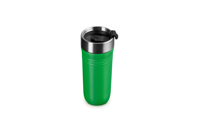 Le Creuset On The Go 350ml Travel Mug, durable insulated coffee cup, perfect for travel – available at Keans Claremorris
