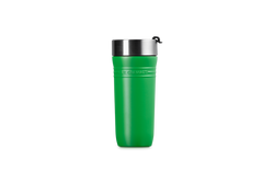 Le Creuset On The Go 350ml Travel Mug in vibrant color, durable and leak-proof, available at Keans Claremorris.