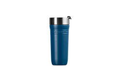 Le Creuset On The Go 350ml Travel Mug in vibrant color, spill-proof design, available at Keans Claremorris.