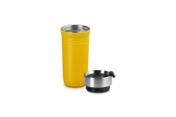 Le Creuset On The Go 350ml Travel Mug, durable insulated coffee cup, perfect for travel - available at Keans Claremorris