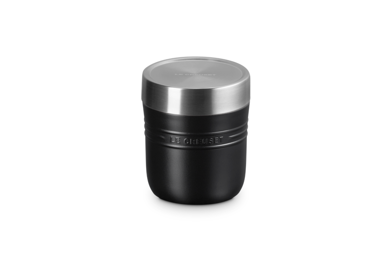Le Creuset On The Go 500ml Food Flask, durable insulated container for hot and cold meals, available at Keans Claremorris