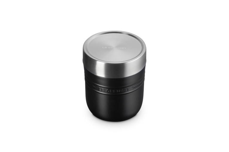 Le Creuset On The Go 500ml Food Flask, durable insulated container for hot or cold meals, available at Keans Claremorris.