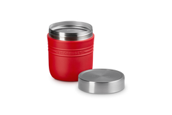 Le Creuset On The Go 500ml Food Flask in vibrant color, insulated for hot and cold meals – available at Keans Claremorris