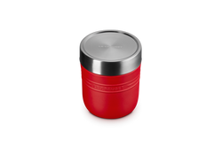 Le Creuset On The Go 500ml insulated food flask, durable and portable, available at Keans Claremorris.