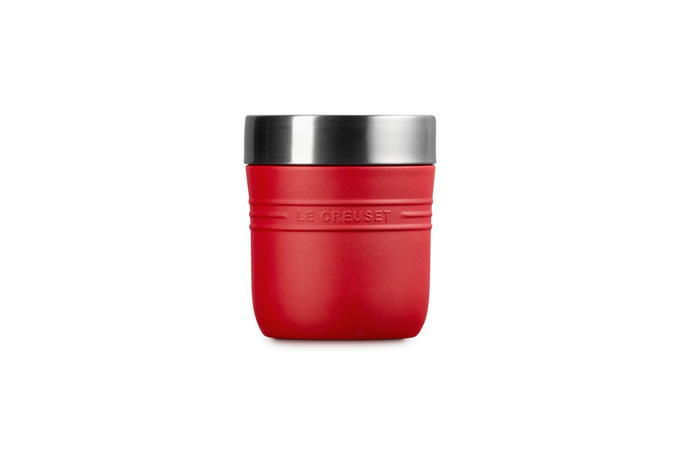 Le Creuset On The Go 500ml Food Flask, insulated portable container for hot and cold meals, available at Keans Claremorris