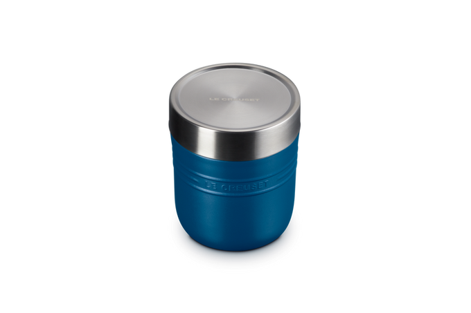 Le Creuset On The Go 500ml Food Flask, insulated lunch container, durable design, available at Keans Claremorris
