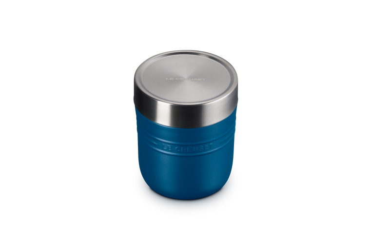 Le Creuset On The Go 500ml Food Flask, insulated lunch container, durable design, available at Keans Claremorris