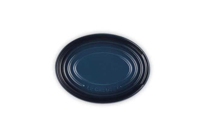 Le Creuset Stoneware Oval Spoon Rest 15cm Nuit - Image 4