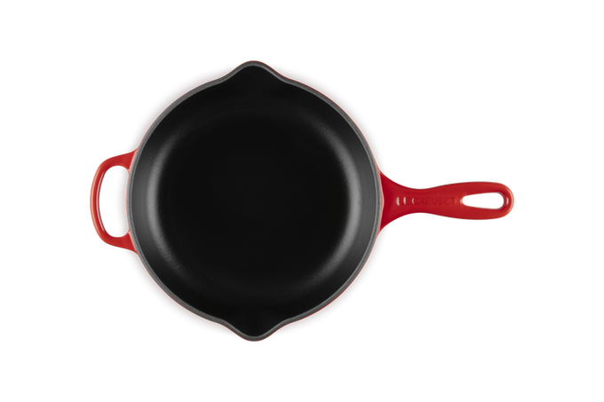 Le Creuset 23cm Signature Round Skillet Cerise - Image 4