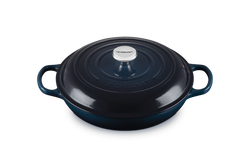 Le Creuset Cast Iron 30cm Shallow Casserole Nuit
