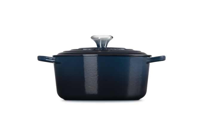 Le Creuset 24cm  Round Casserole Nuit - Image 3