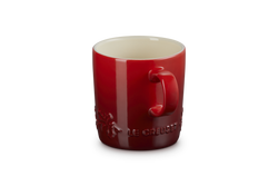 Le Creuset Stoneware Holly 350ml Mug Cerise